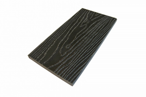 Заборная доска из ДПК Altay Decking полнотелая Графит